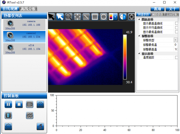 红外热像仪后台软件