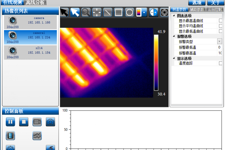 红外热像仪后台软件