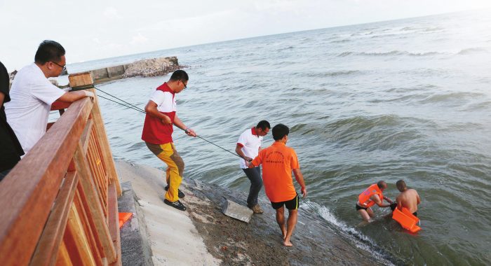 红外热像仪用于海上救援1
