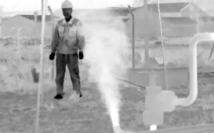 红外热像仪用于气体检测2