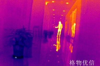 红外热像仪拍摄