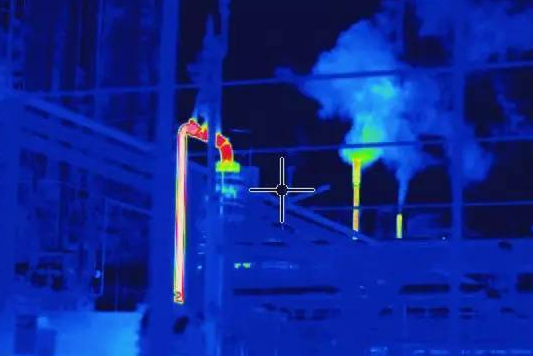 使用红外热像仪进行气体泄漏检测-2