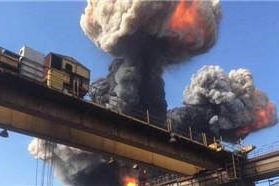 方大特钢爆炸现场