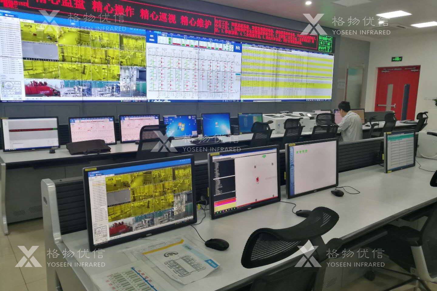 昌吉换流站主监控室