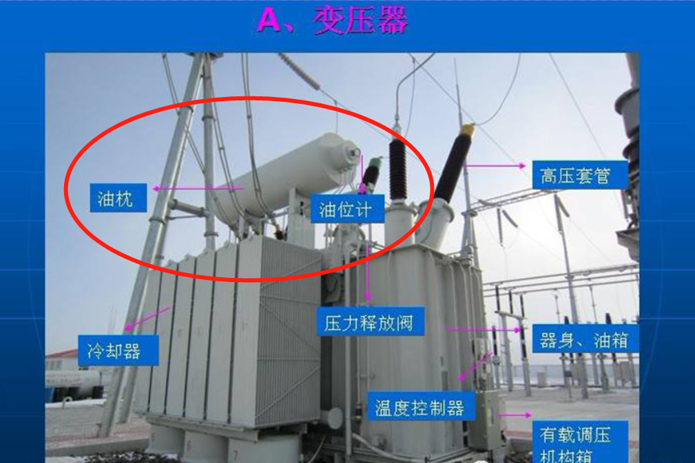 变压器油枕实景图
