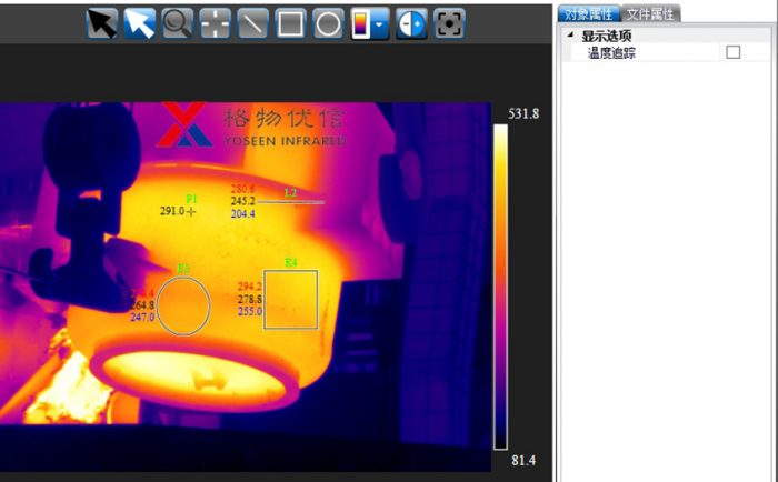 格物优信红外热像仪检监测示例图