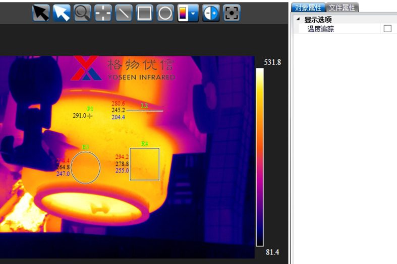 格物优信红外热像仪检监测示例图