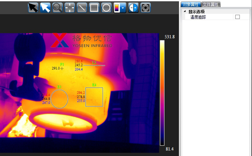 格物优信红外热像仪检监测示例图