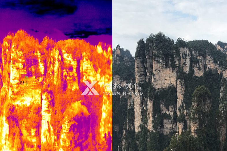 森林防火红外热像仪温度检测