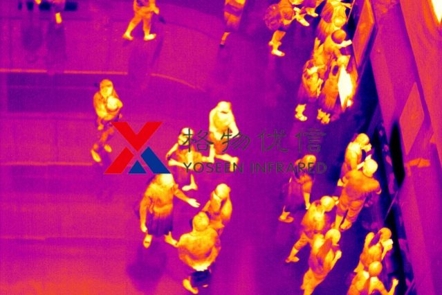 安防人群热像图