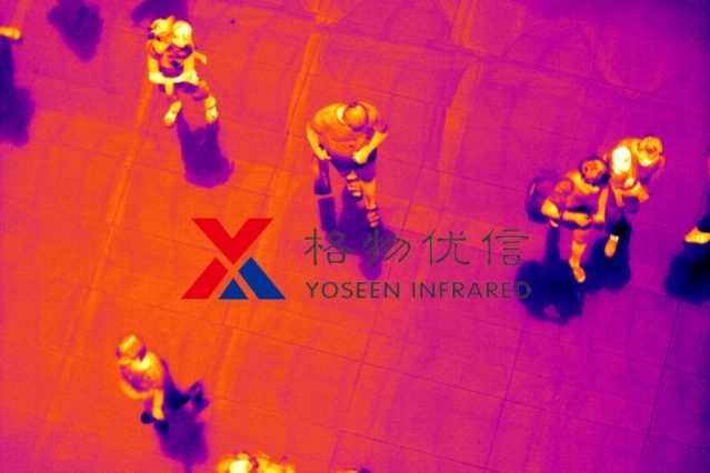 特征人群温度热像图