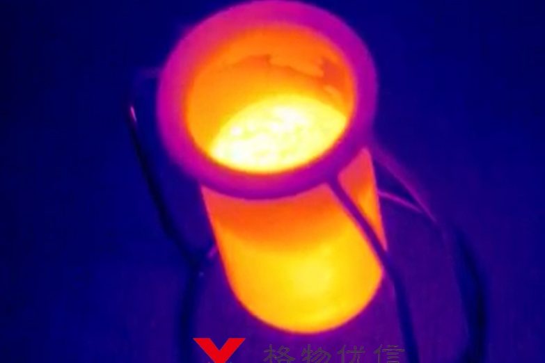 热水管道热像图