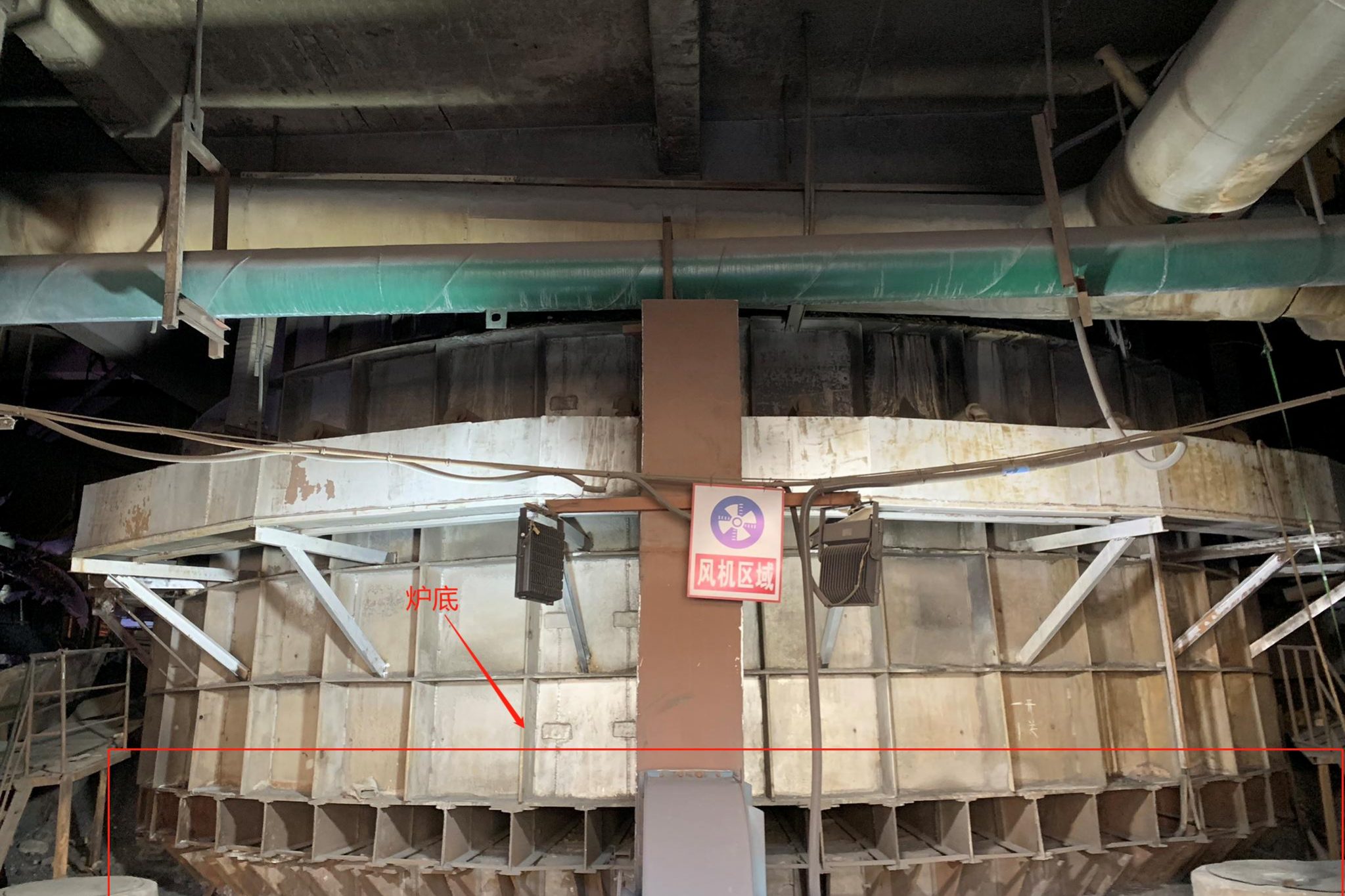 监控的主要区域示意图