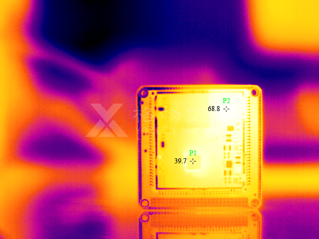 红外热像仪在电路板检测中的应用