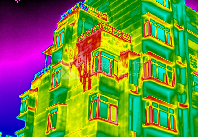 建筑物外墙空鼓热成像检测应用