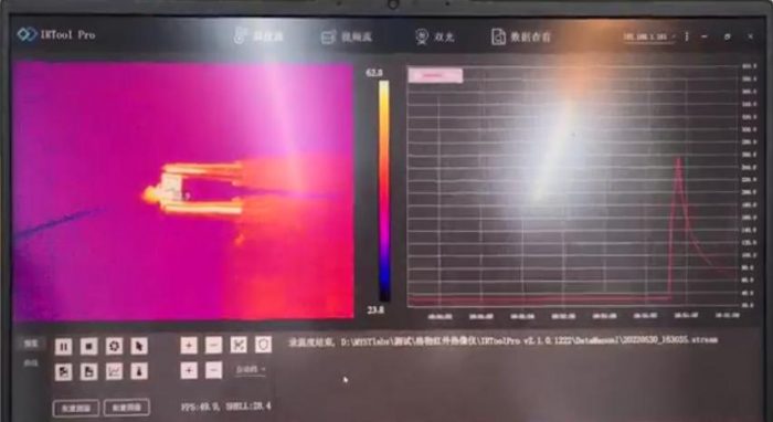 电子烟热成像温度检测系统