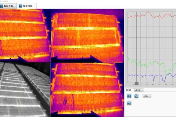 铜电解槽热成像监控测温
