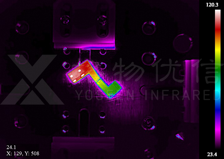 红外热像仪用于检测铸件缺陷