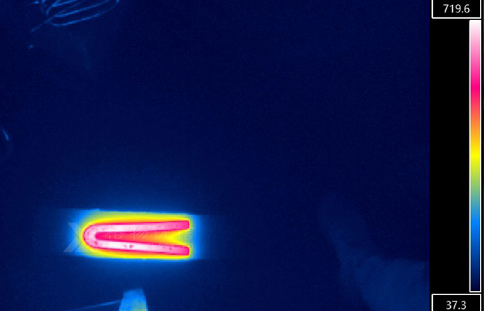 红外热像仪在铁路铁轨锻造轧制中的核心应用