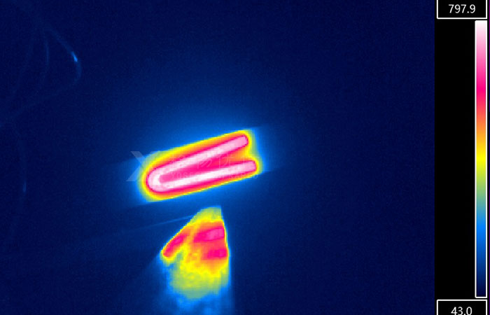 红外热像仪在铁路铁轨锻造轧制中的核心应用