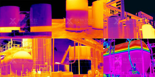 手持热像仪用于LNG储罐保温层缺陷巡检