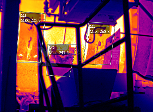 NGL炉外壁温度监测系统