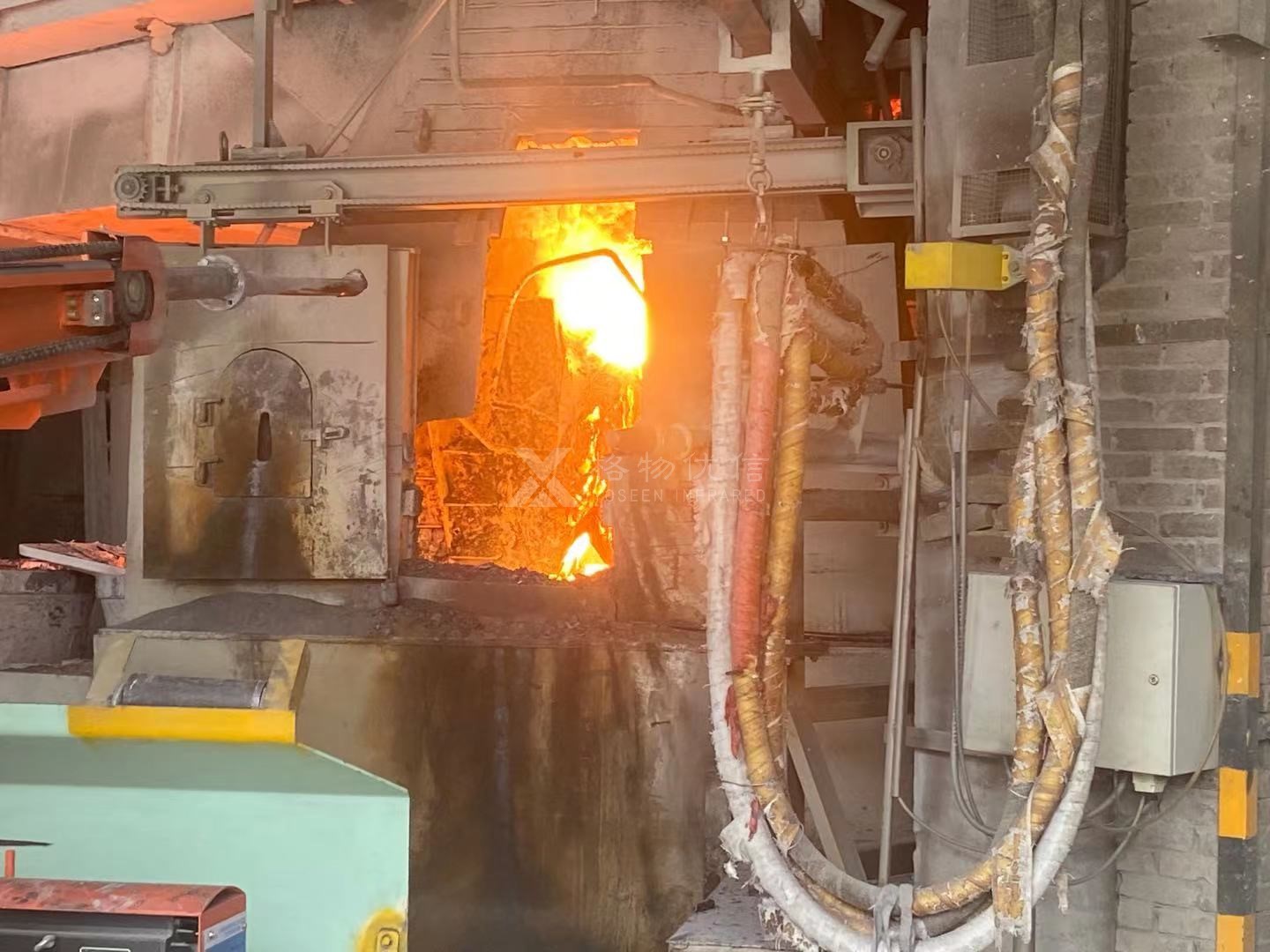 电石炉炉内全景热成像在线监测系统