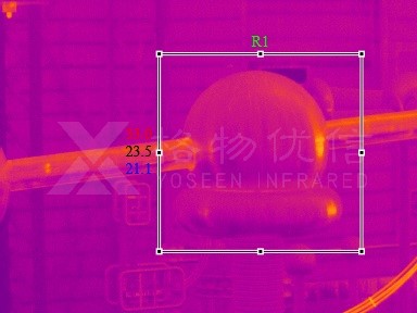 红外热像仪用于避雷器实时监测