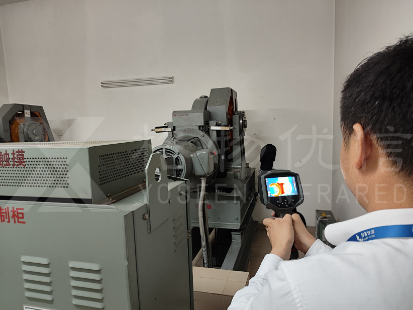 红外热像仪用于各类电容器温度监测