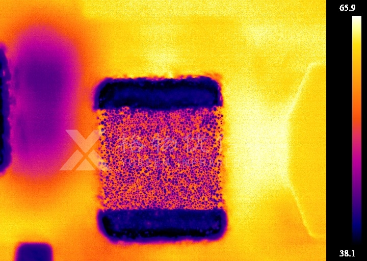 红外热像仪用于各类电容器温度监测