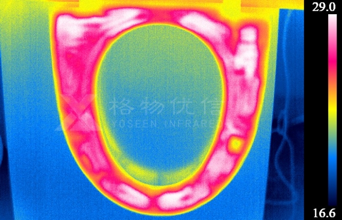 格物优信 M640 红外热像仪：为加热马桶性能检测提供精准热成像方案