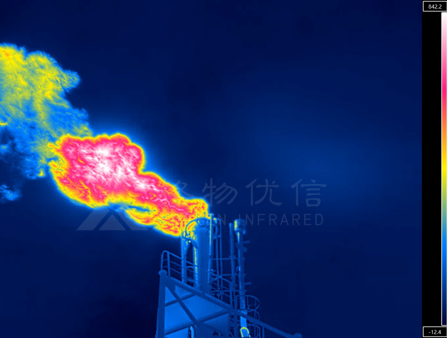 格物优信防爆热像仪+AI平台如何重塑高架火炬24小时监测范式