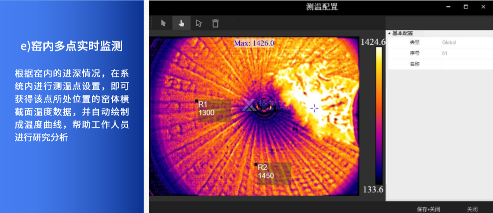回转窑温度在线监测系统:窑内红外热像+窑外筒体测温一体化方案
